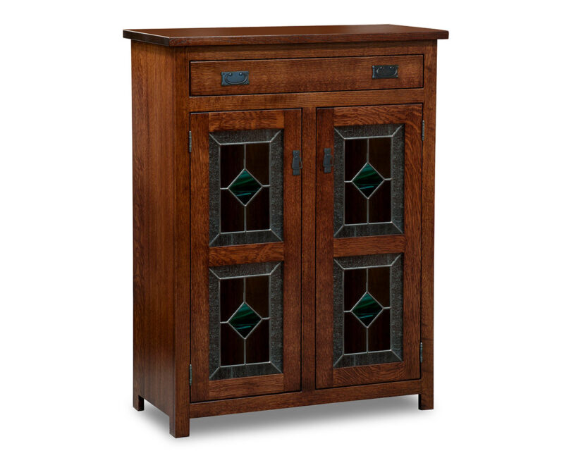 Mission Pie Safe - Leaded Glass