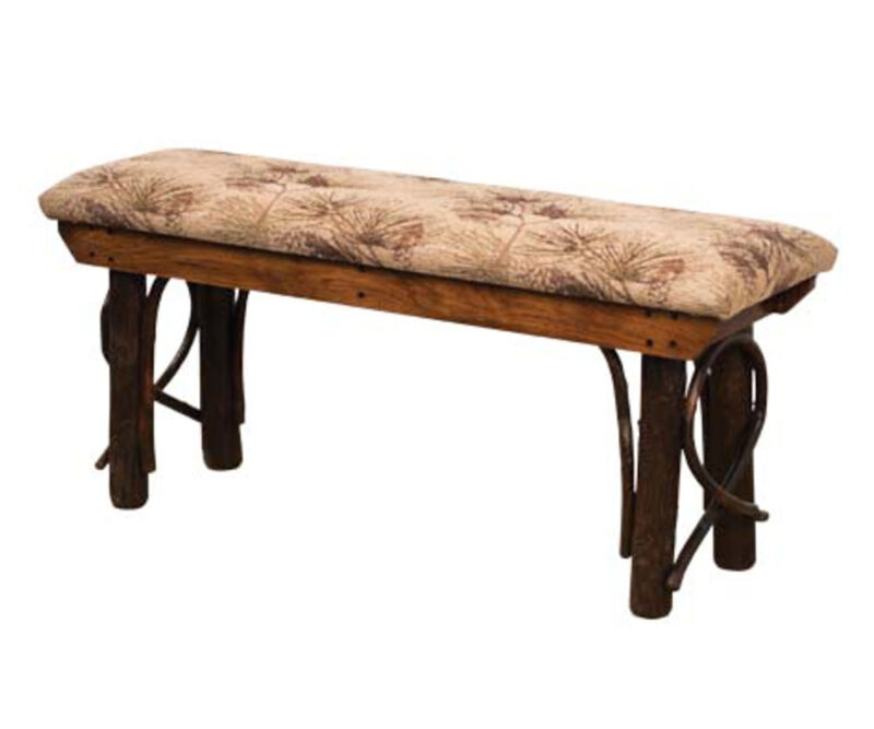 Bench With Fabric Seat