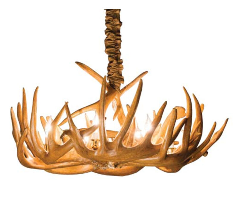 Single Tier Antler Chandelier