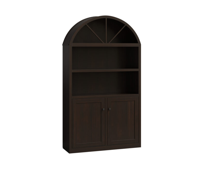 Alani Bookcase with Doors