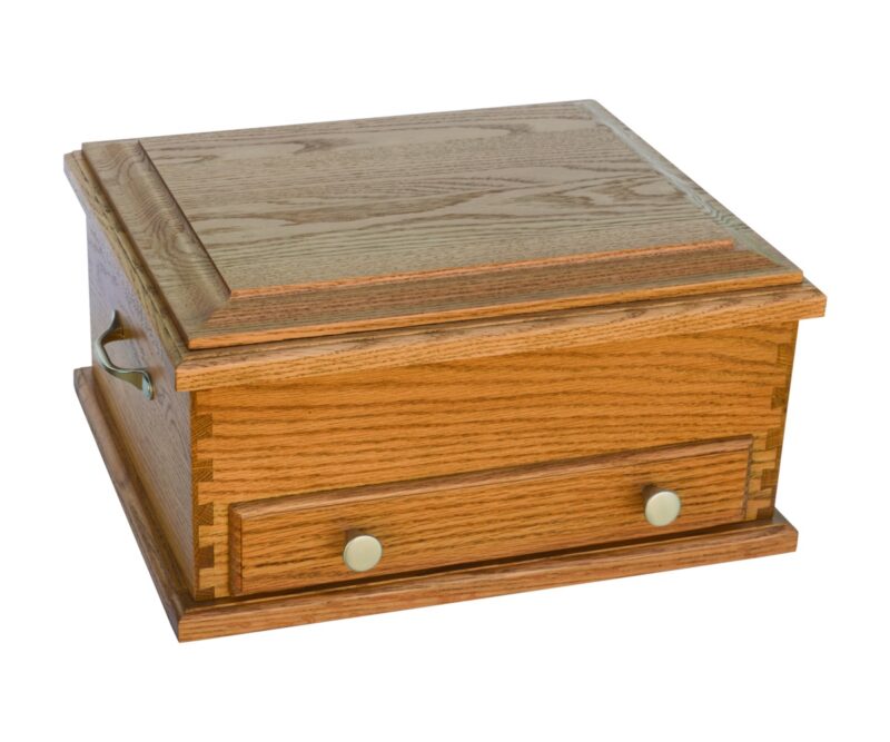 Silverware Chest With Plain Lid