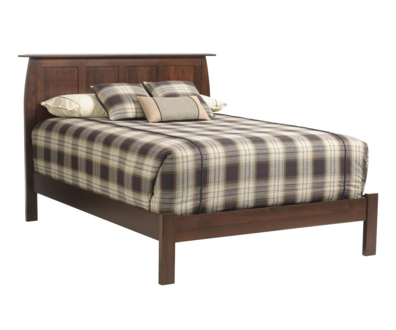 Bordeaux Panel Bed With Low Footboard