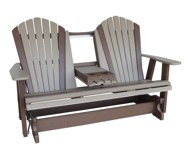 5' Adirondack Settee Glider