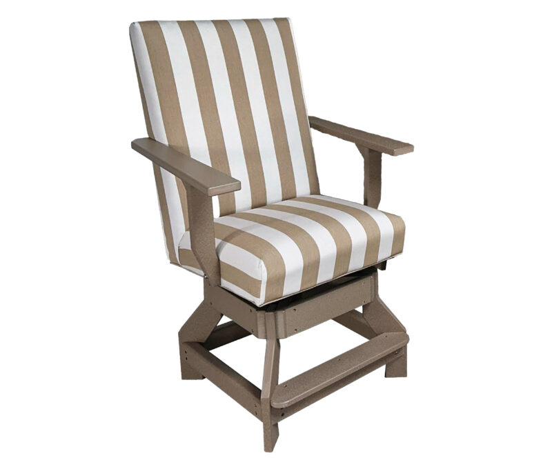 Fusion Swivel Arm Counter Chair