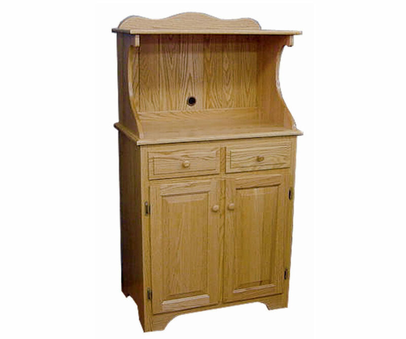 Microwave Cabinet - 57"H