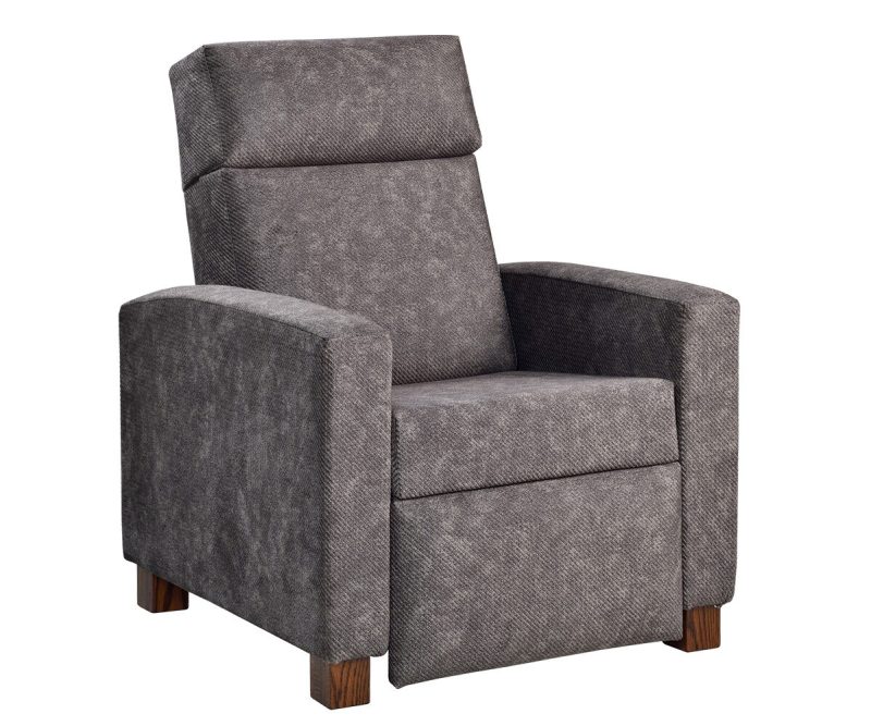 Modern Shaker Push Back Recliner