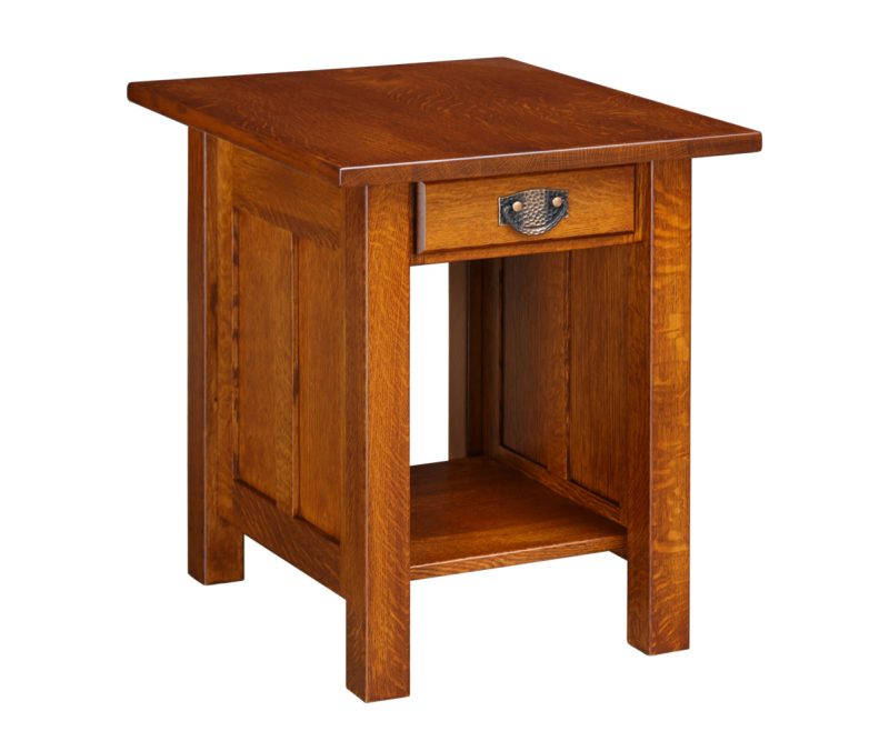 Panel Mission End Table
