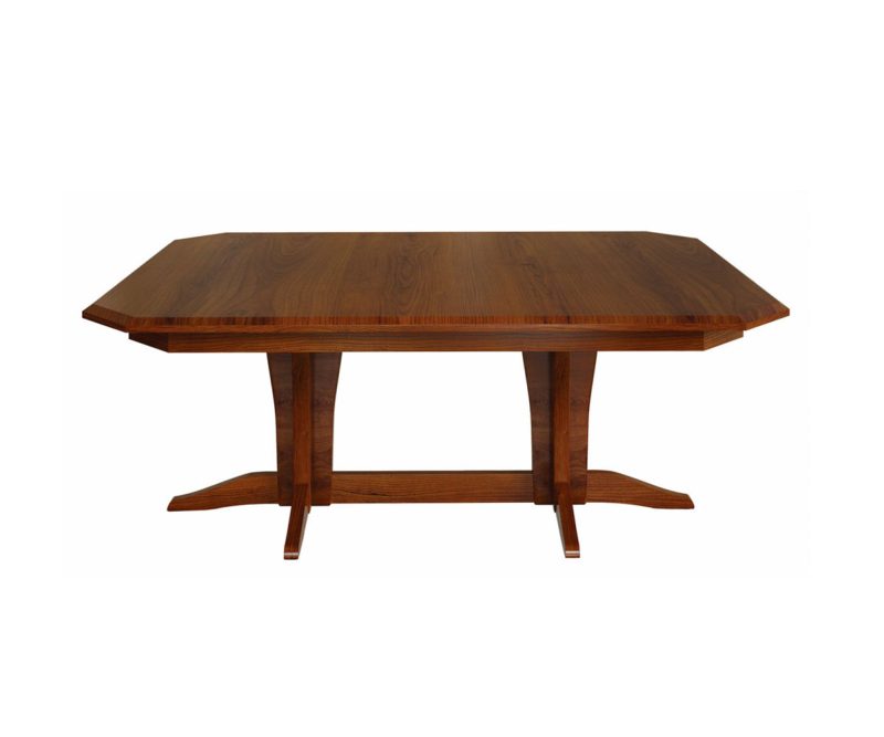 Vintage Double Pedestal Table