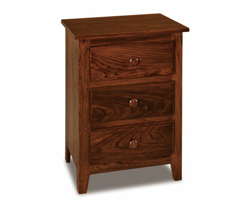 Shaker 3 Drawer Nightstand - 20"W