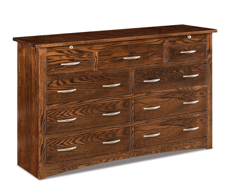 Denver 9 Drawer Dresser With Jewelry Drawers