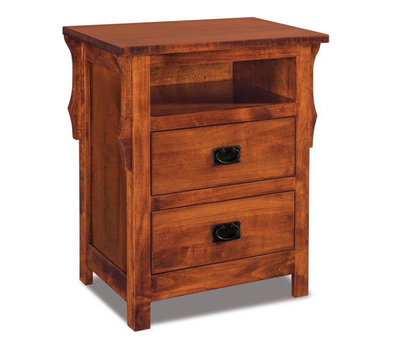 Stick Mission 2 Drawer Nightstand