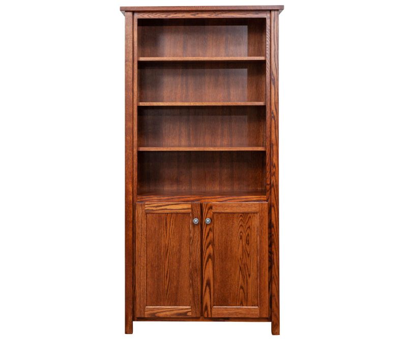 Eshton 6 Foot Bookcase with Lower Doors