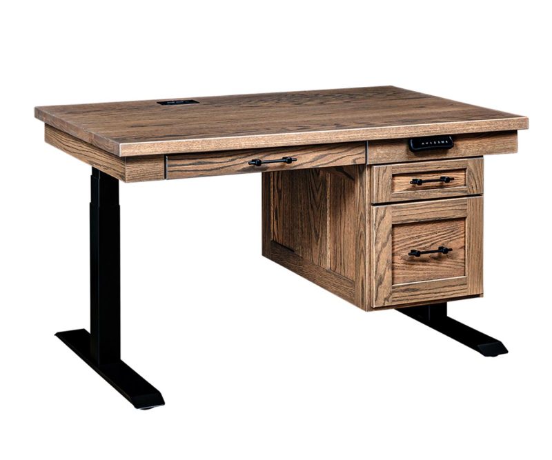 Westin Single Pedestal Lift Desk