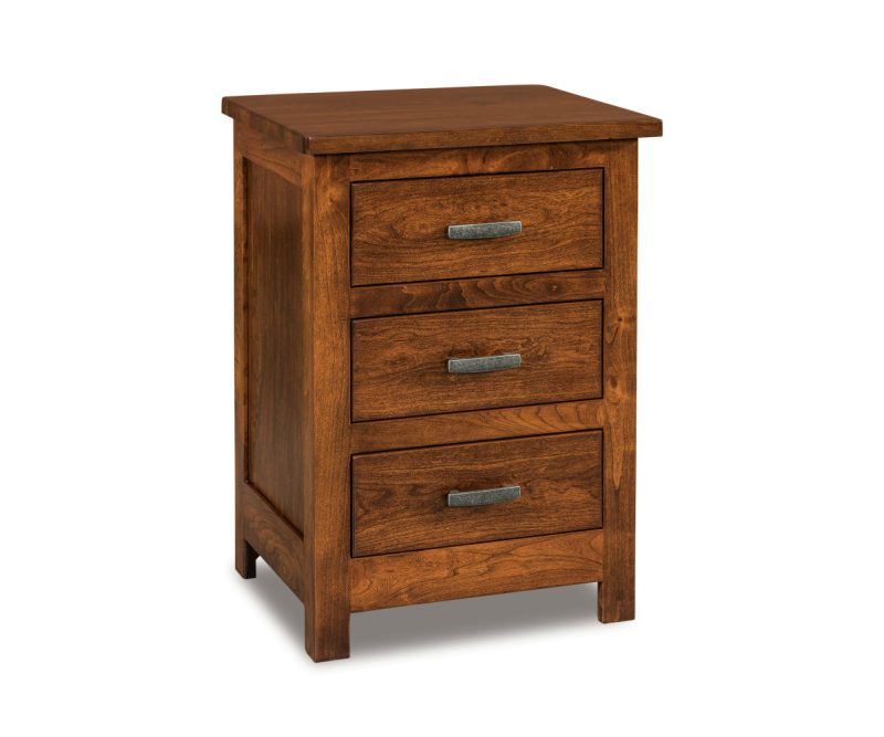 Flush Mission 3 Drawer Nightstand