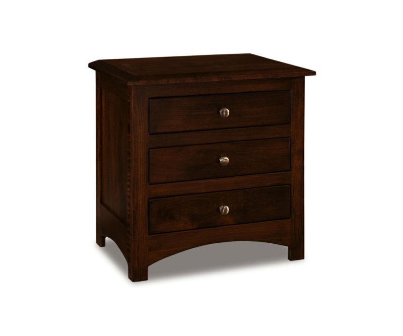 Finland 3 Drawer Nightstand