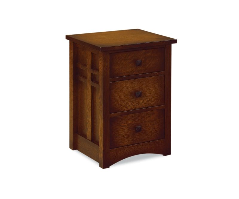 Kascade 3 Drawer Nightstand