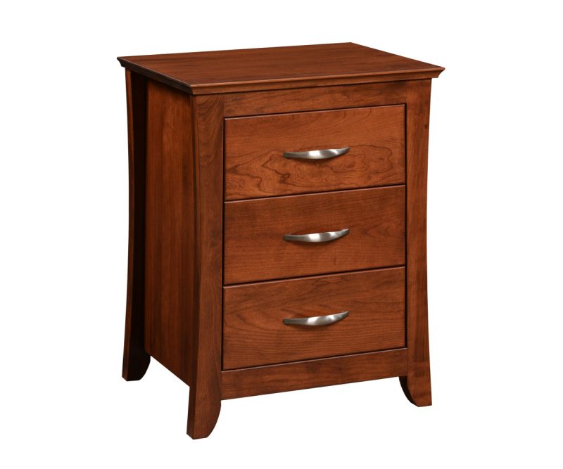 Lexington 3 Drawer Nightstand