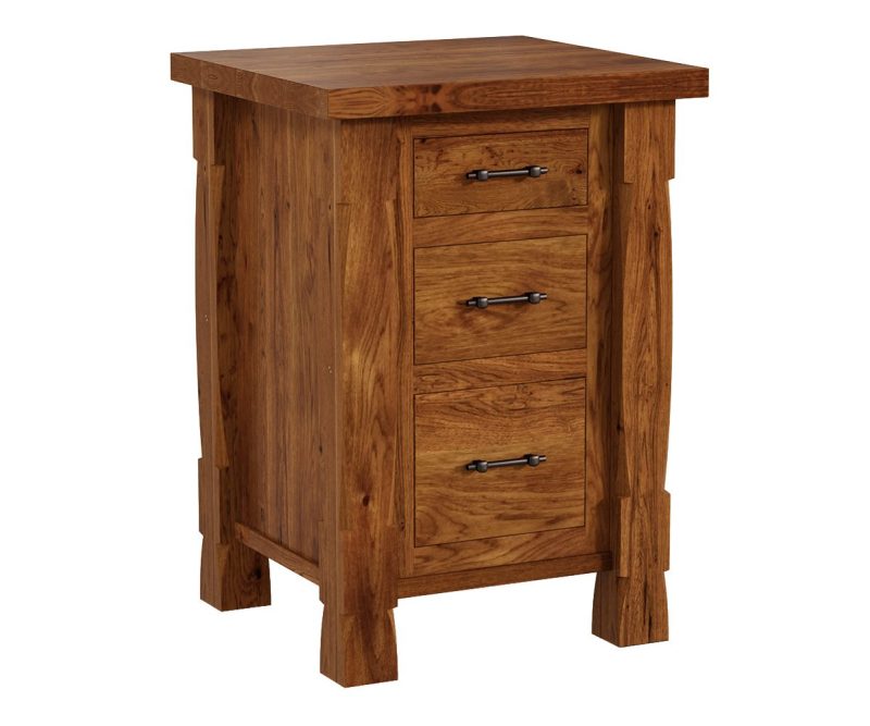 Ouray 3 Drawer Nightstand