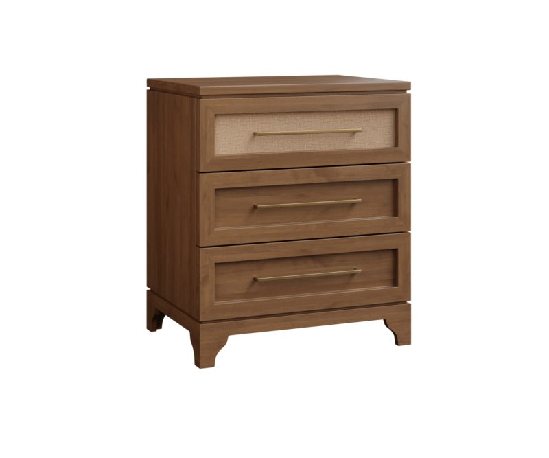Cali 3 Drawer Nightstand