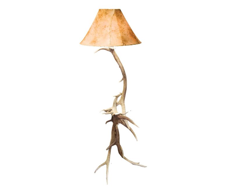 Elk Antler Floor Lamp