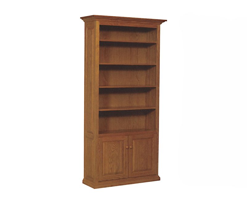 Raised Panel Bookcase