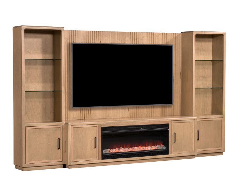 Lido Fireplace Wall Unit