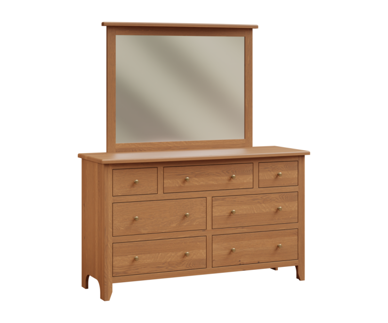 Classic Shaker 7 Drawer Dresser