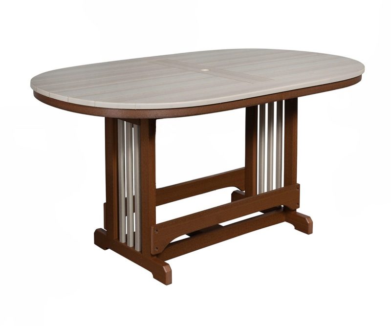 Oval Balcony Table - 44x72