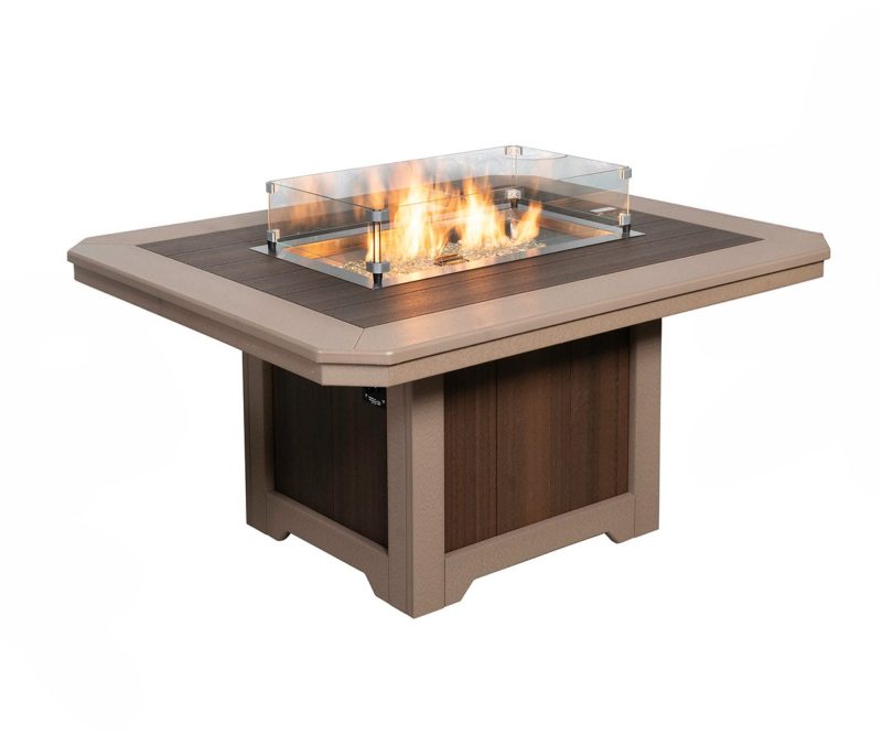 Rectangle Firepit Table - 44x54