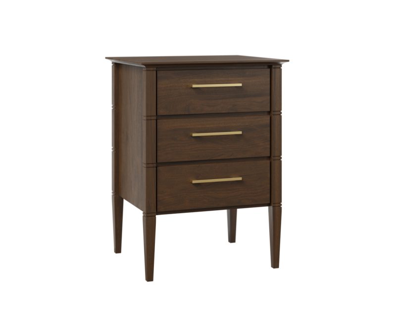 Reveal 3 Drawer Nightstand