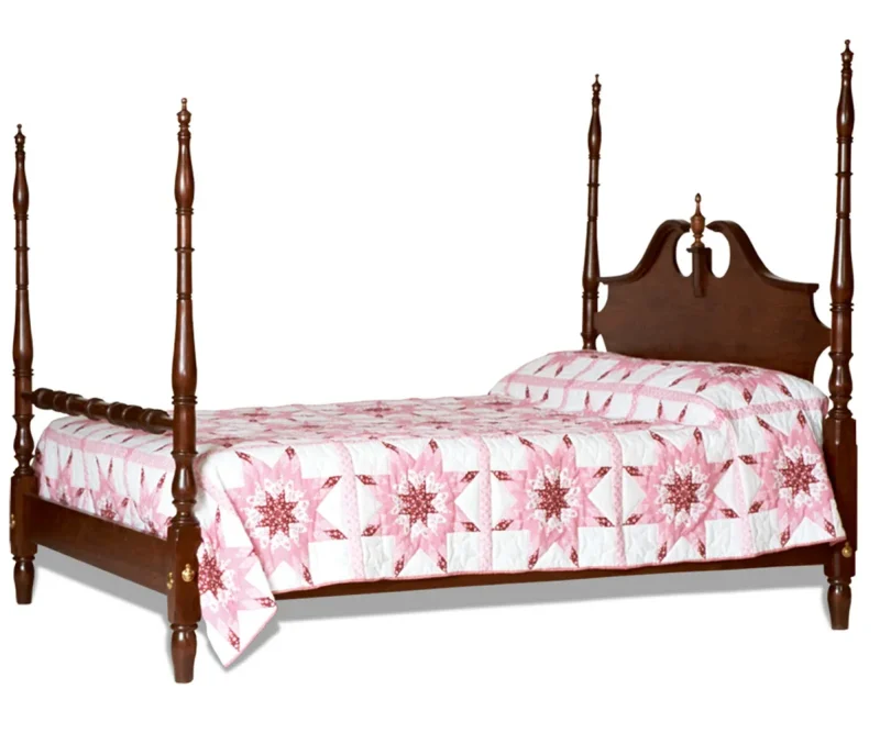 Colonial Pediment Bed