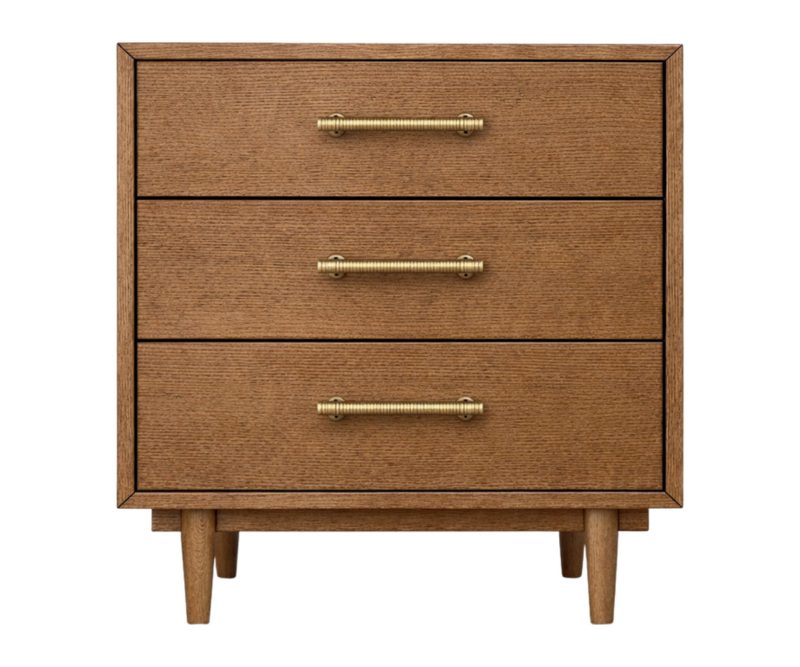 Midtown 3 Drawer Nightstand - 26"W