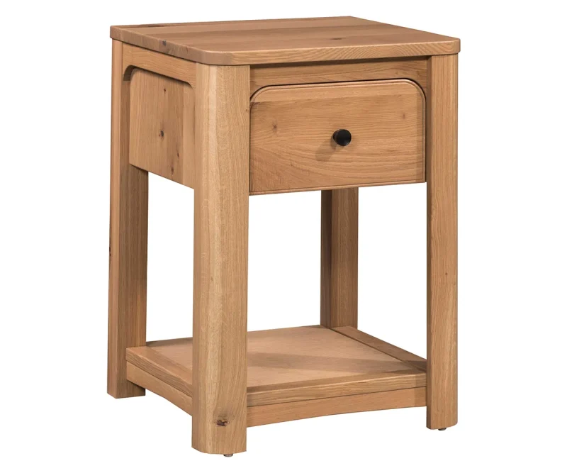Aspen 1 Drawer Nightstand with Shelf